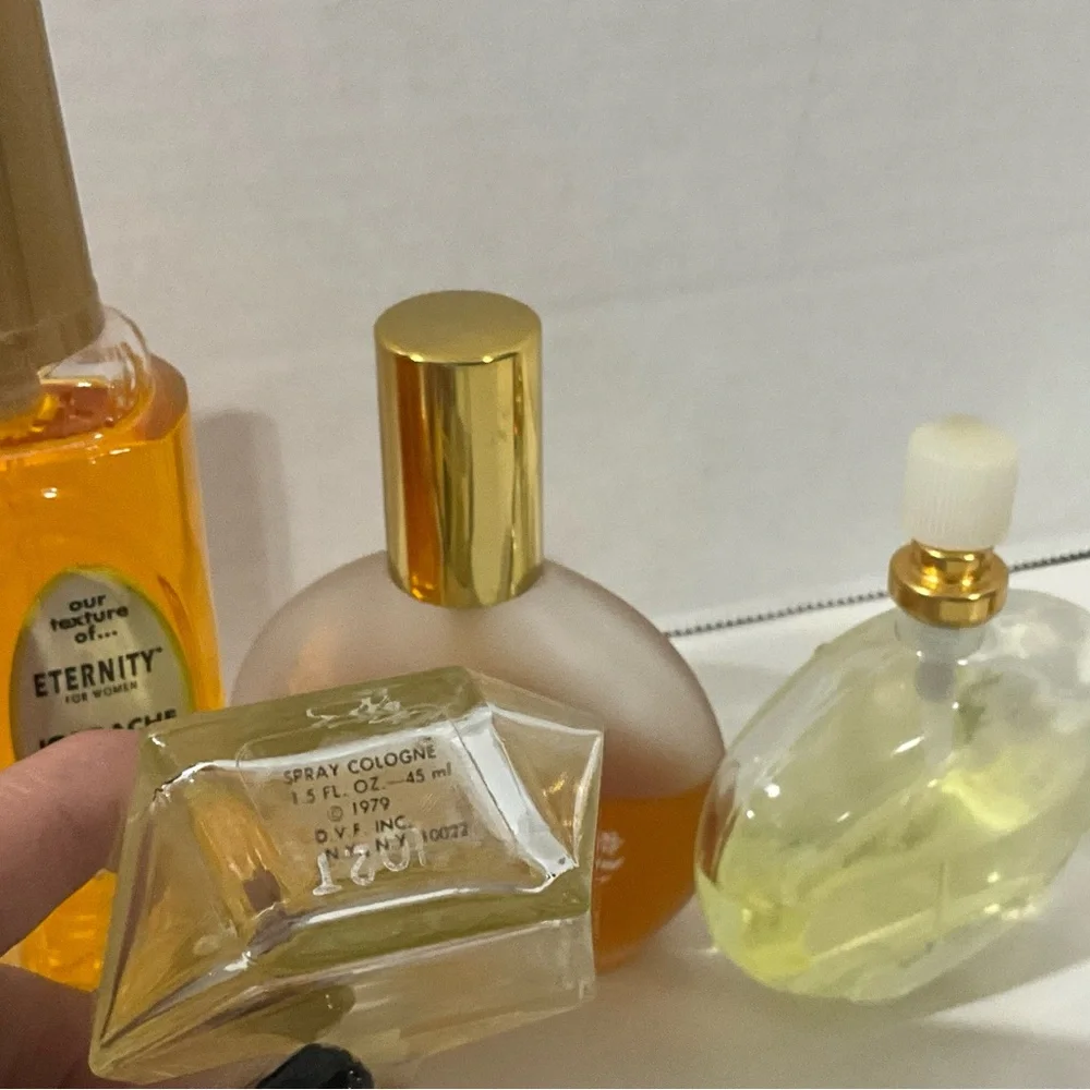 Vintage Assorted Lot of 7 Different Perfumes Sprays Collectible